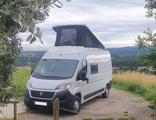 Colchón para techo elevable, Camper